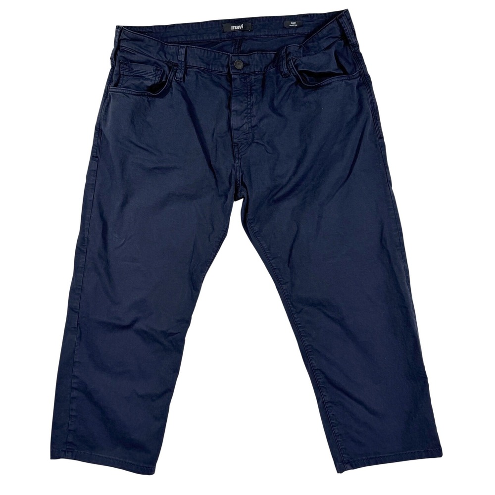 Mavi Zach Straight Leg Navy‎ Blue Chinos Pants Mens Size 40x28 (24.5)
